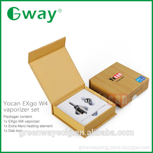 2015 newly launched yocan w4 with Nero Technology Yocan wax vaporizer exgo W4 atomizer